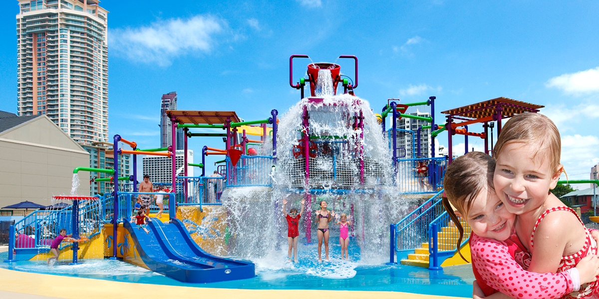 Mega Splash Waterpark Party (up to 40 Kids) Paradise Resort Gold