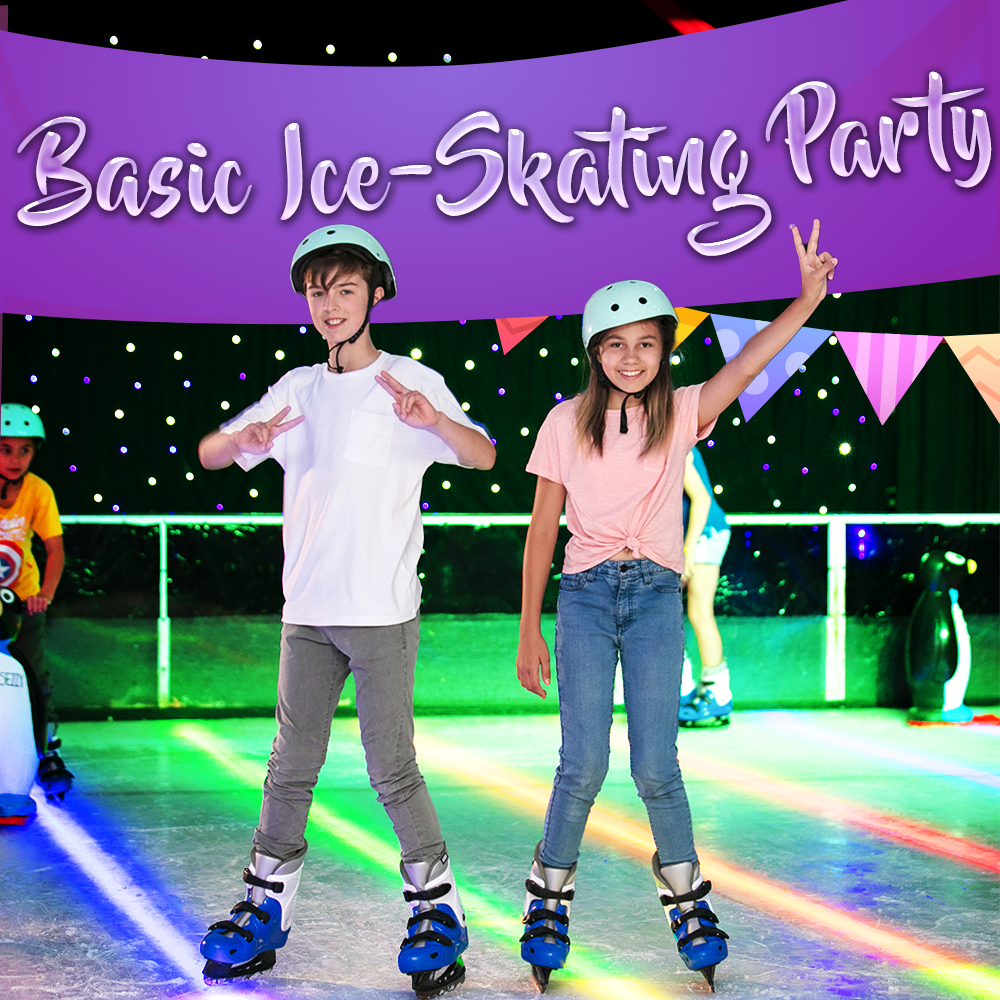 Basic Ice-Skating Party - RINK PARTY ROOM (min 10 Kids)