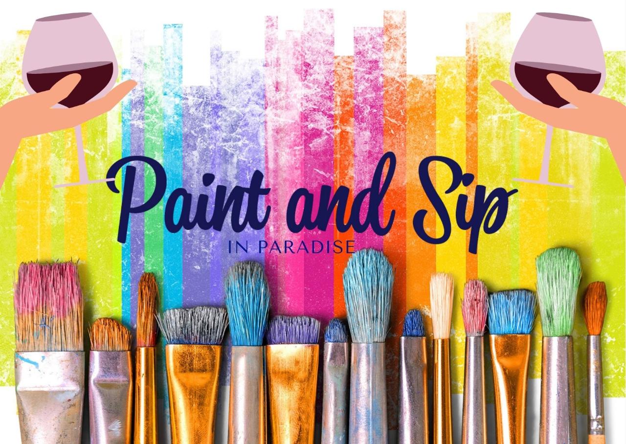 Paint & Sip in Paradise (18+)
