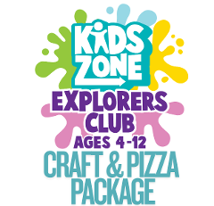 Premium Explorers Morning – Craft & Pizza Package - 5 Hours of Care 