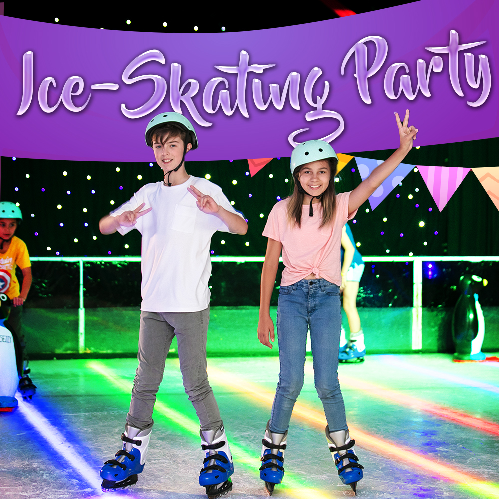 Frosted Ice-Skating Party (min. 10 Kids)