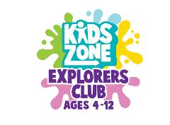 Kids Zone: Explorer’s Club - Ages 4-12