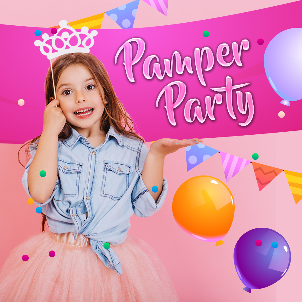 Pamper Party (min. 8 Kids)