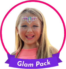 Glam Pack - Face Jewels & Stick on Nails