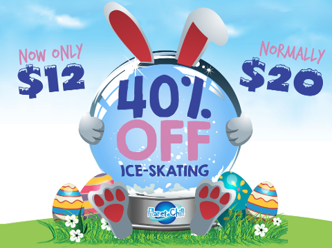 Planet Chill Ice-Skating Rink - 40% OFF SALE