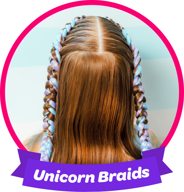 Hair Braiding - Unicorn Braid