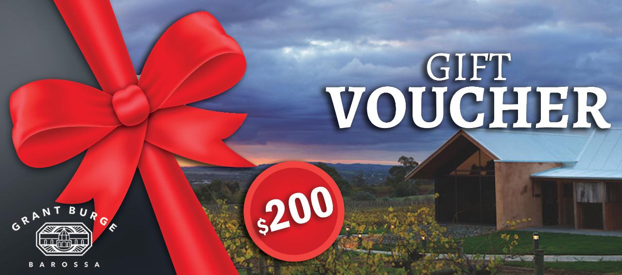 Grant Burge $200 Gift Voucher