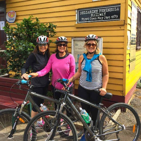 Guided Gourmet Food and Wine Cycle Tour Queenscliff Bellarine Peninsula