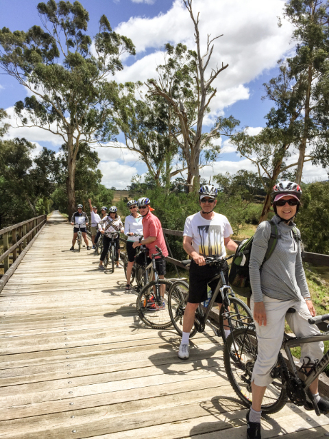 Guided Gourmet Food and Wine Cycle Tour Yarra Valley