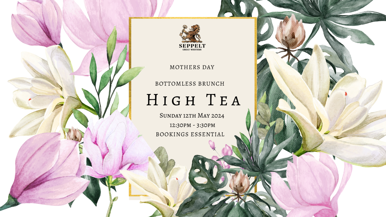 Bottomless Brunch Mother's Day High Tea 