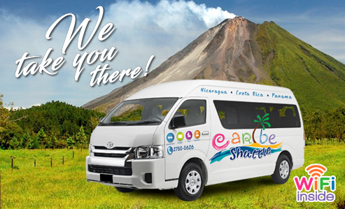 Tamarindo to Arenal / La Fortuna (Caribe Shuttle)