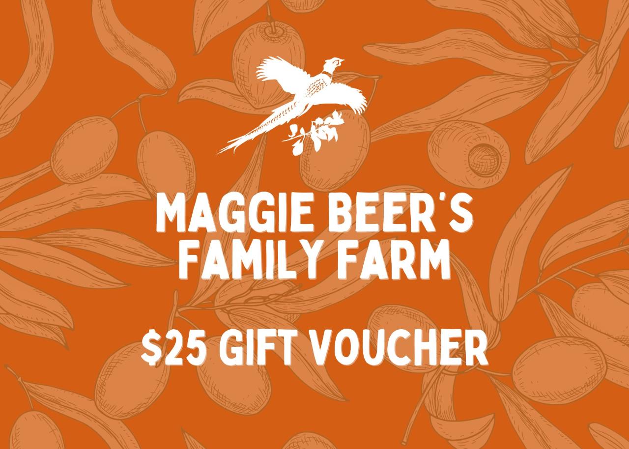 $25 Maggie Beer's Farm Gift Voucher