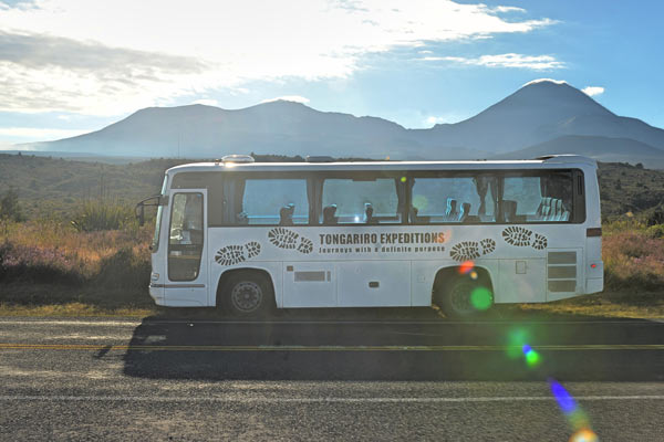 Tongariro Base Camp Return Shuttle