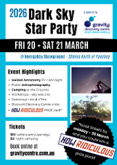 2026 - Dark Sky Star Party