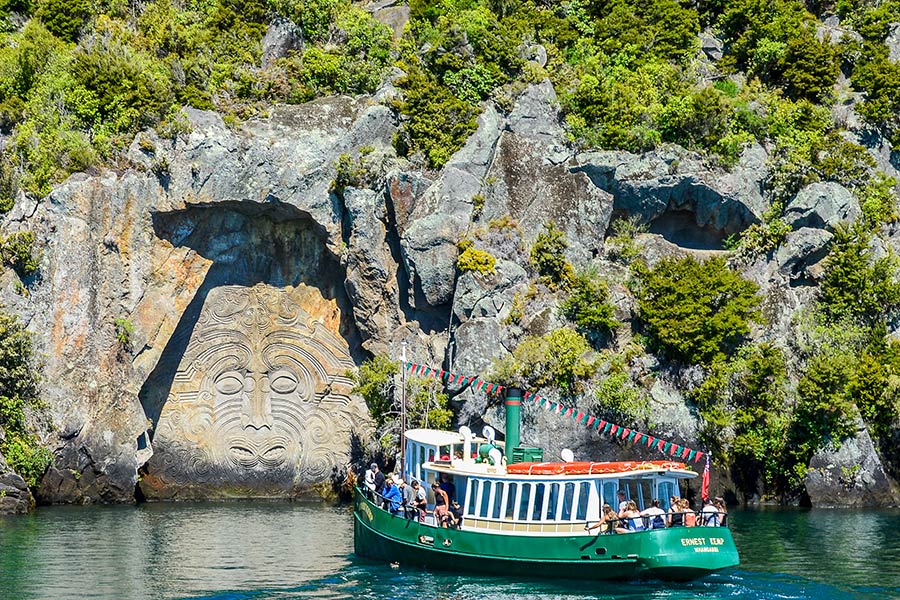 Express Maori Rock Carvings Cruise - 12.30pm