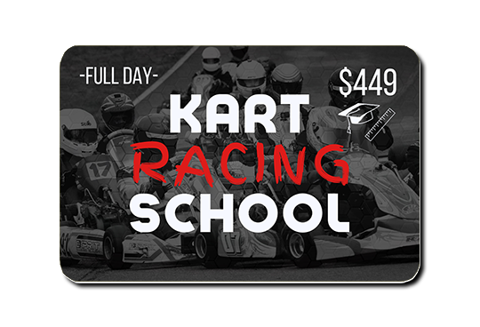 Full Day Kart Racing School (Gift Card)