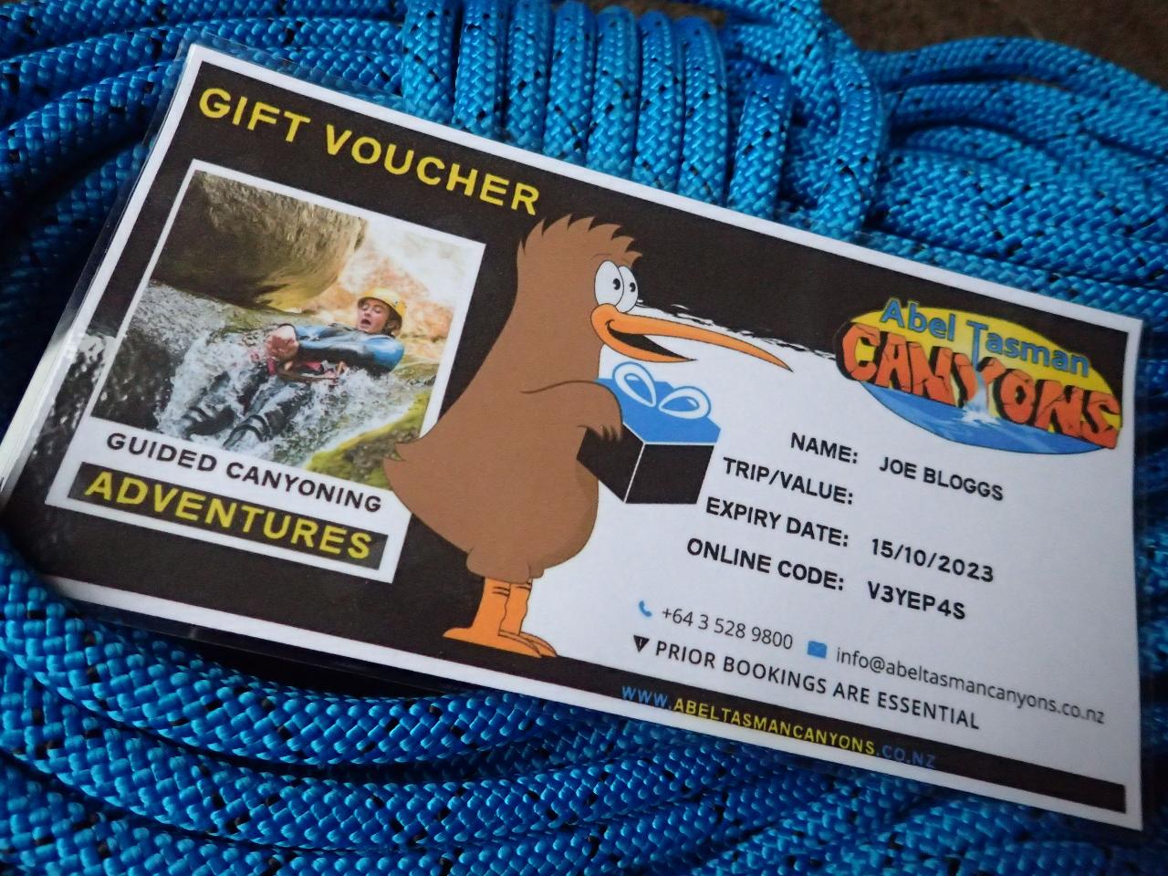 Gift voucher - Source to Sea