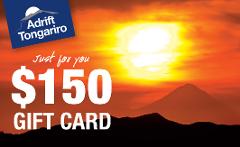 $150 Adrift Tongariro Gift Card