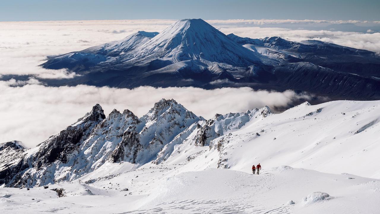 Premium Mt Ruapehu Summit Plateau Guided Group Hike