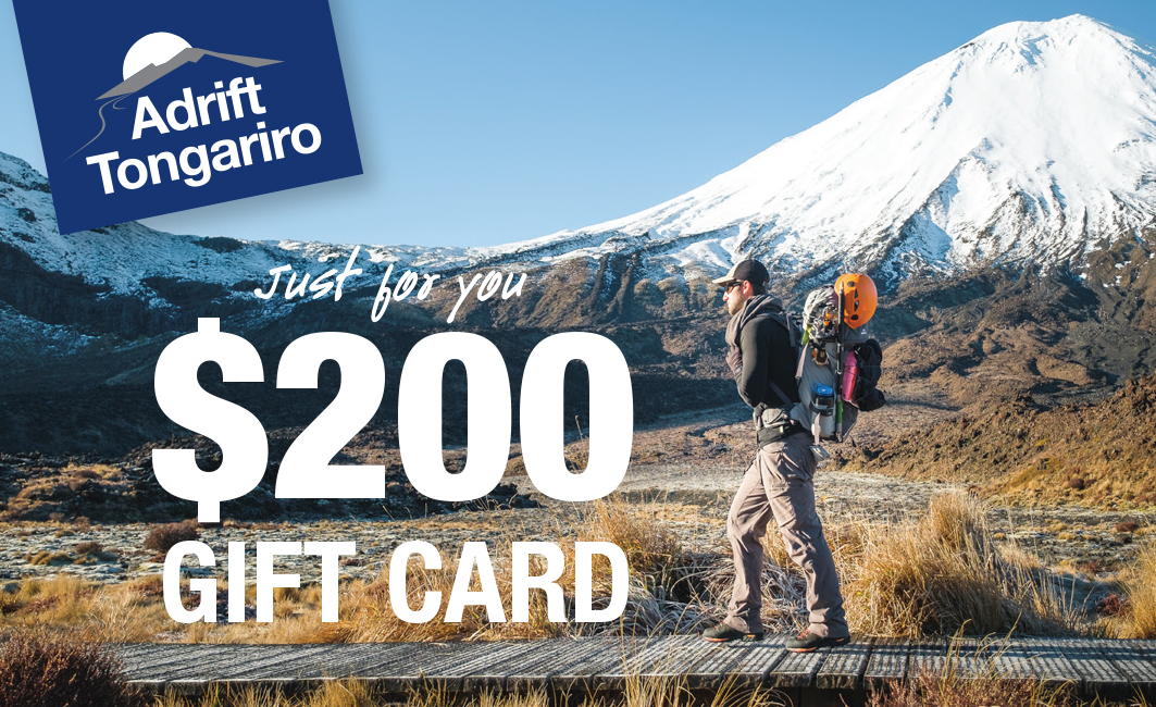 $200 Adrift Tongariro Gift Card