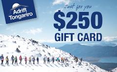 $250 Adrift Tongariro Gift Card