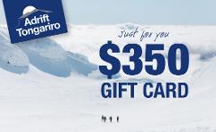 $350 Adrift Tongariro Gift Card