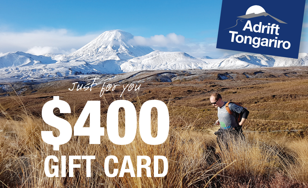 $400 Adrift Tongariro Gift Card