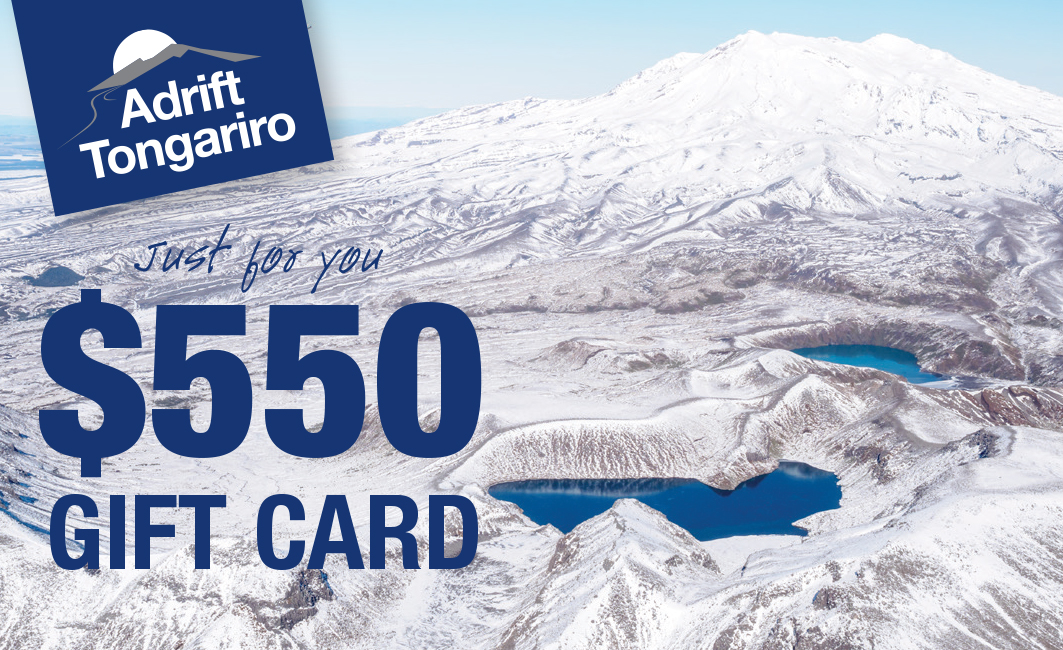 $550 Adrift Tongariro Gift Card