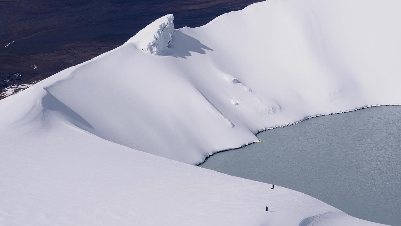 Private Mt Ruapehu Crater Lake Guided hike