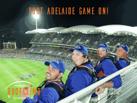 Commonwealth Bank RoofClimb - Game On! Port Adelaide