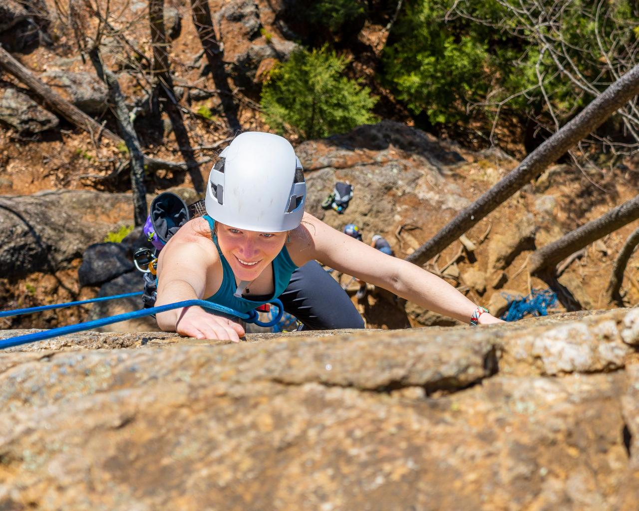 Intro to Outdoor Rock Climbing near Chattanooga