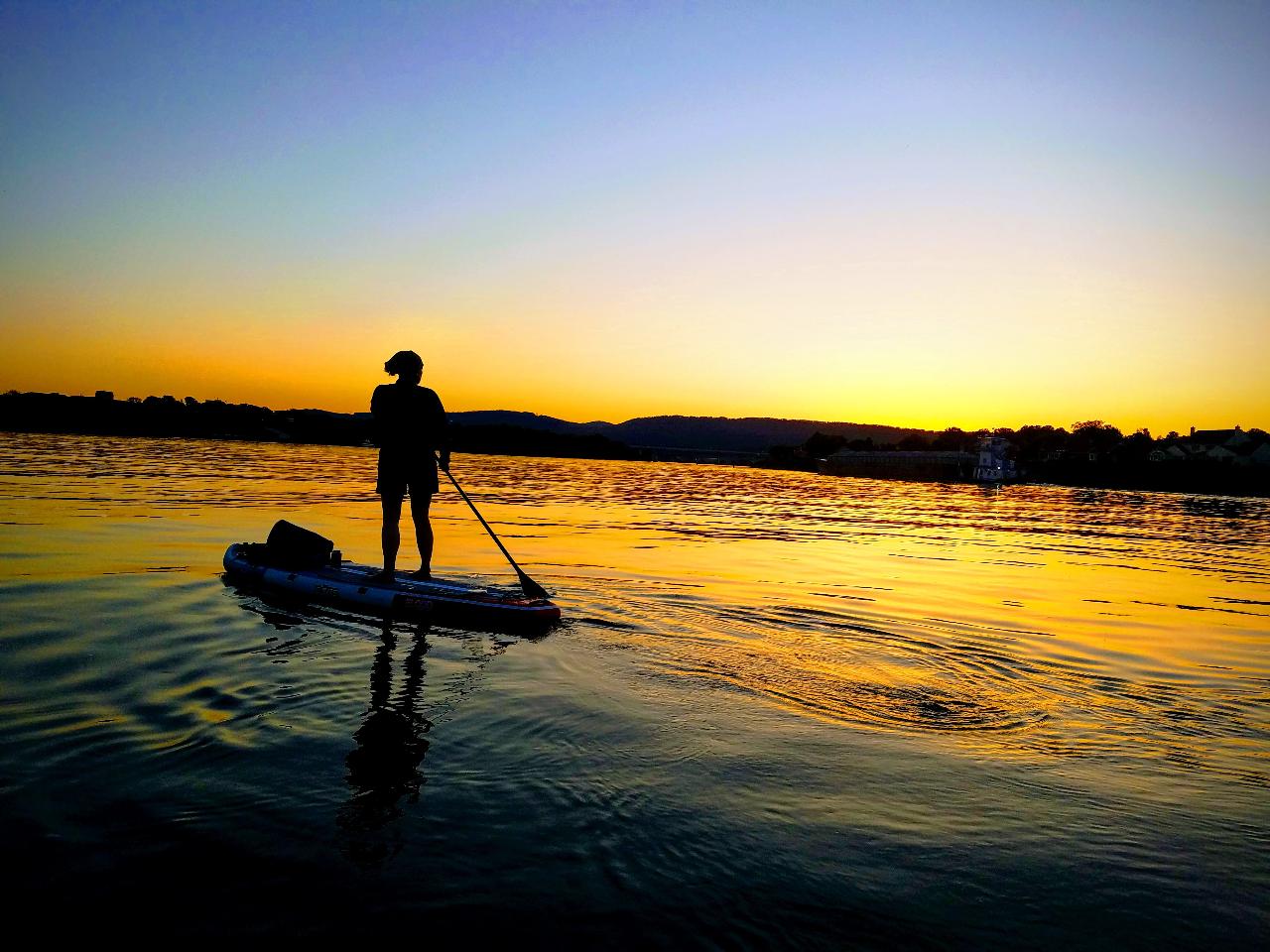 Chattanooga Full Moon Sunset SUP