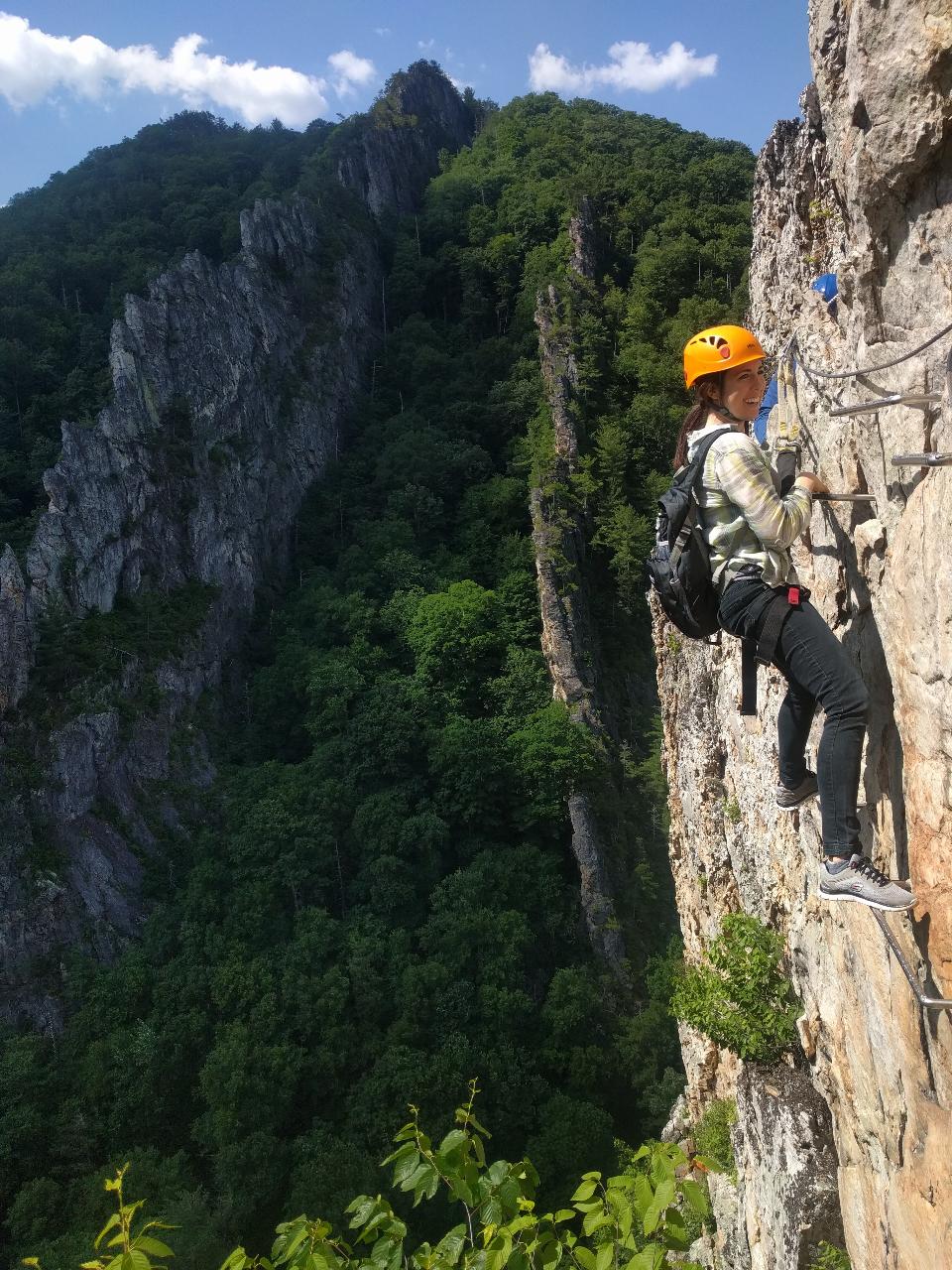 West Virginia Via Ferrata Rock Climbing