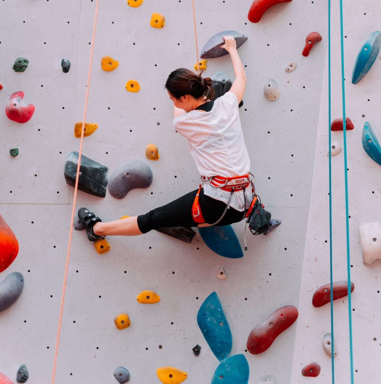 Beginner Indoor Rock Climbing near DC