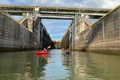 Kayaking Tour Through the Chickamauga Dam Lock