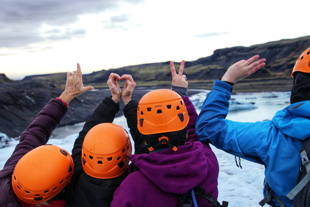 Iceland Glaciers and Hot Springs Winter Adventure