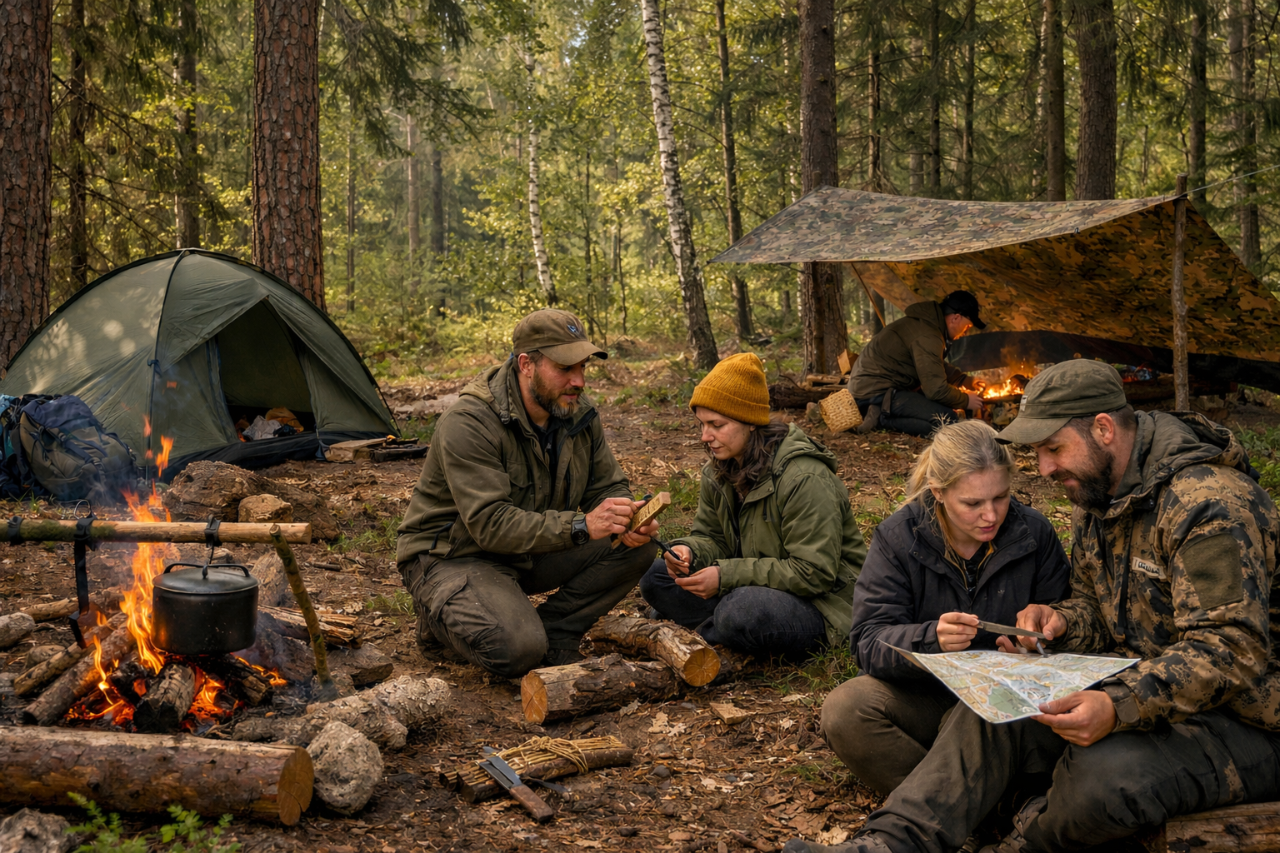2-Day Small-Group Basic Skills Survival Course in Södermanland