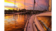 4 Hours PRIVATE SUNSET Sailing Experience Barcelona up to 11 Guests