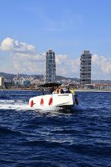 Luxury Coastal Cruise from Barcelona to Sitges or Garraf - De Antonio D28 6h