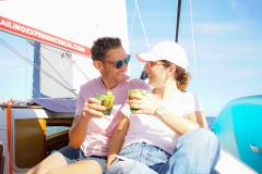 Spanish Tapas and Premium Open Bar with Sailing Experience Barcelona