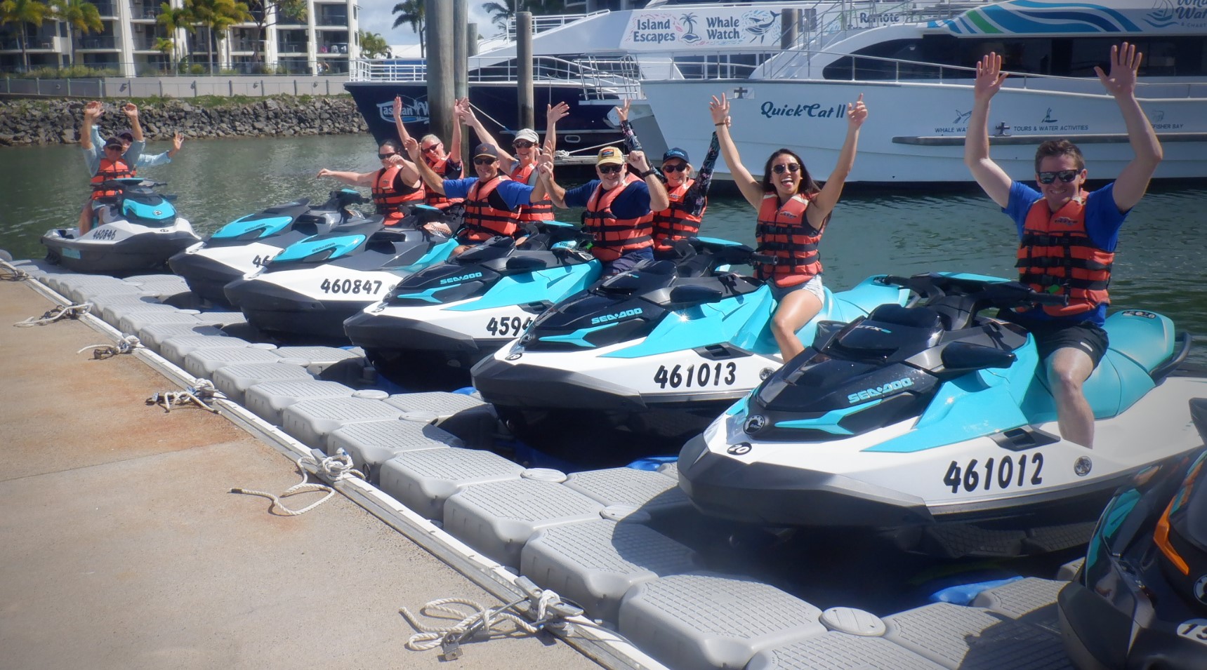 Fraser Coast Jetski Tours - Hervey Adventure - 1.5  hour jetski tour