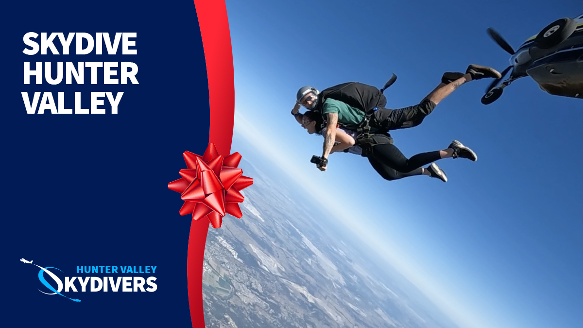 Gift Voucher Hunter Valley Skydive up to 15,000ft
