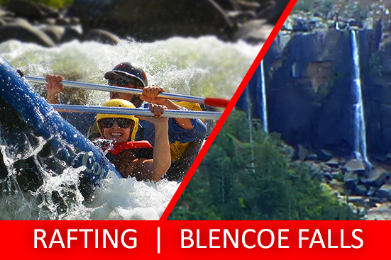 Full Day Sports Rafting & Blencoe Falls Tour PACKAGE