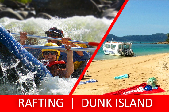 Half Day Sports Rafting & Dunk Island PACKAGE