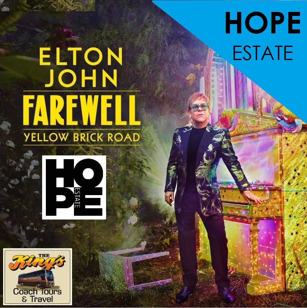 Elton John - COACH TRAVEL ONLY - HOPE ESTATE Hunter Valley