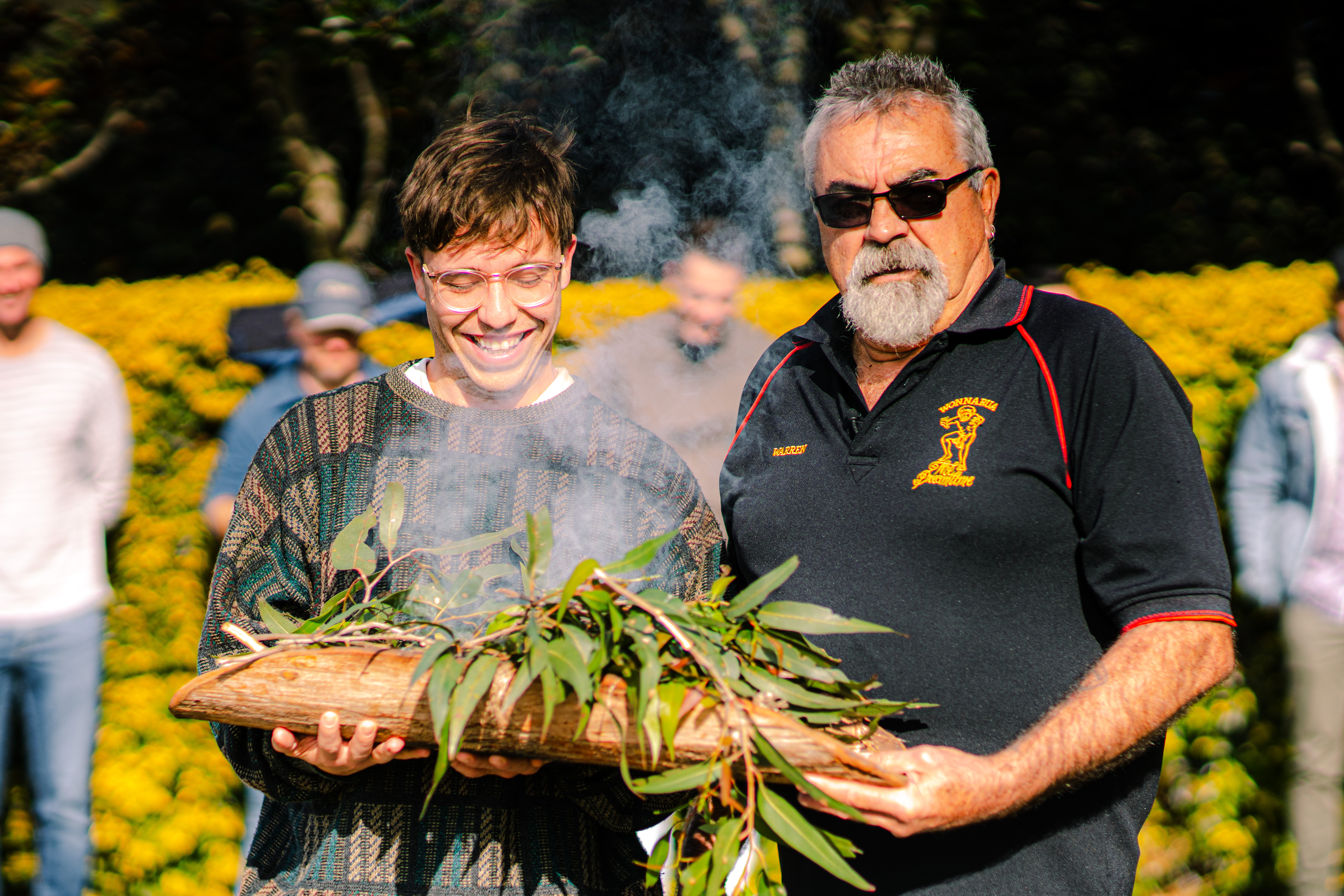Tulloch Wines 'Welcome to Wonnarua' Sparkling Tasting & Brunch Board with native ingredients