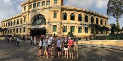 Hidden Saigon City Tour by foot and cyclo Private