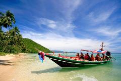 Mr. Man Half-Day Snorkeling & Sightseeing to Koh Tan by Longtail Boat