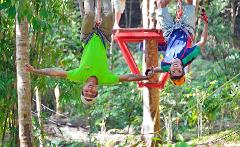 45 minutes Easy Course with 20 Games in Ao Nang Fiore Zipline Adventure Park