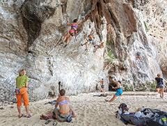 Private Half-Day Rock Climbing Course at Railay Beach by King Climbers